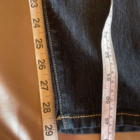 James Jeans Dry Aged Denim Twiggy in Black Cat Dark Wash Stretch Ankle Size 28 - Picture 15 of 16